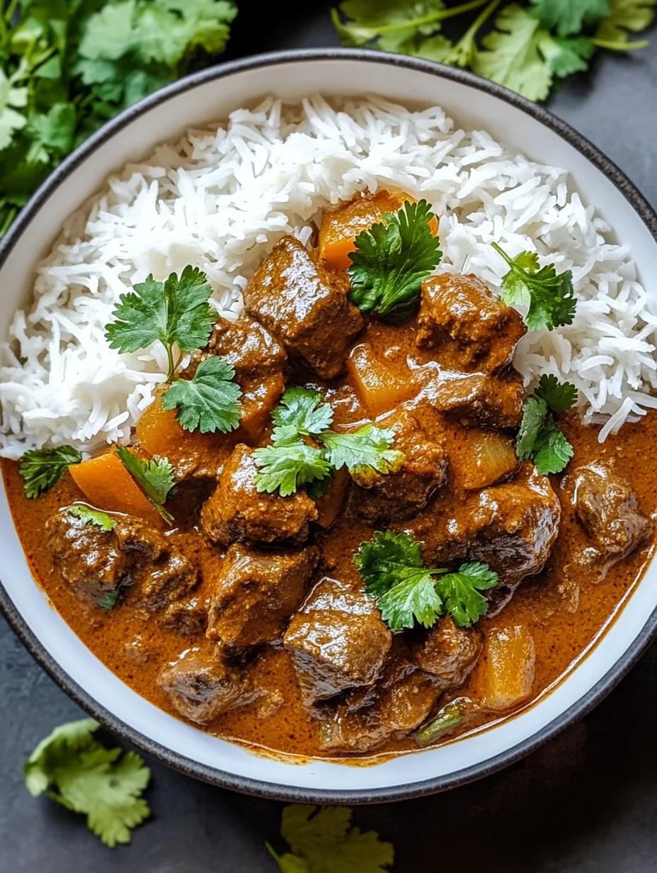 Slow Cooker Beef Coconut Curry