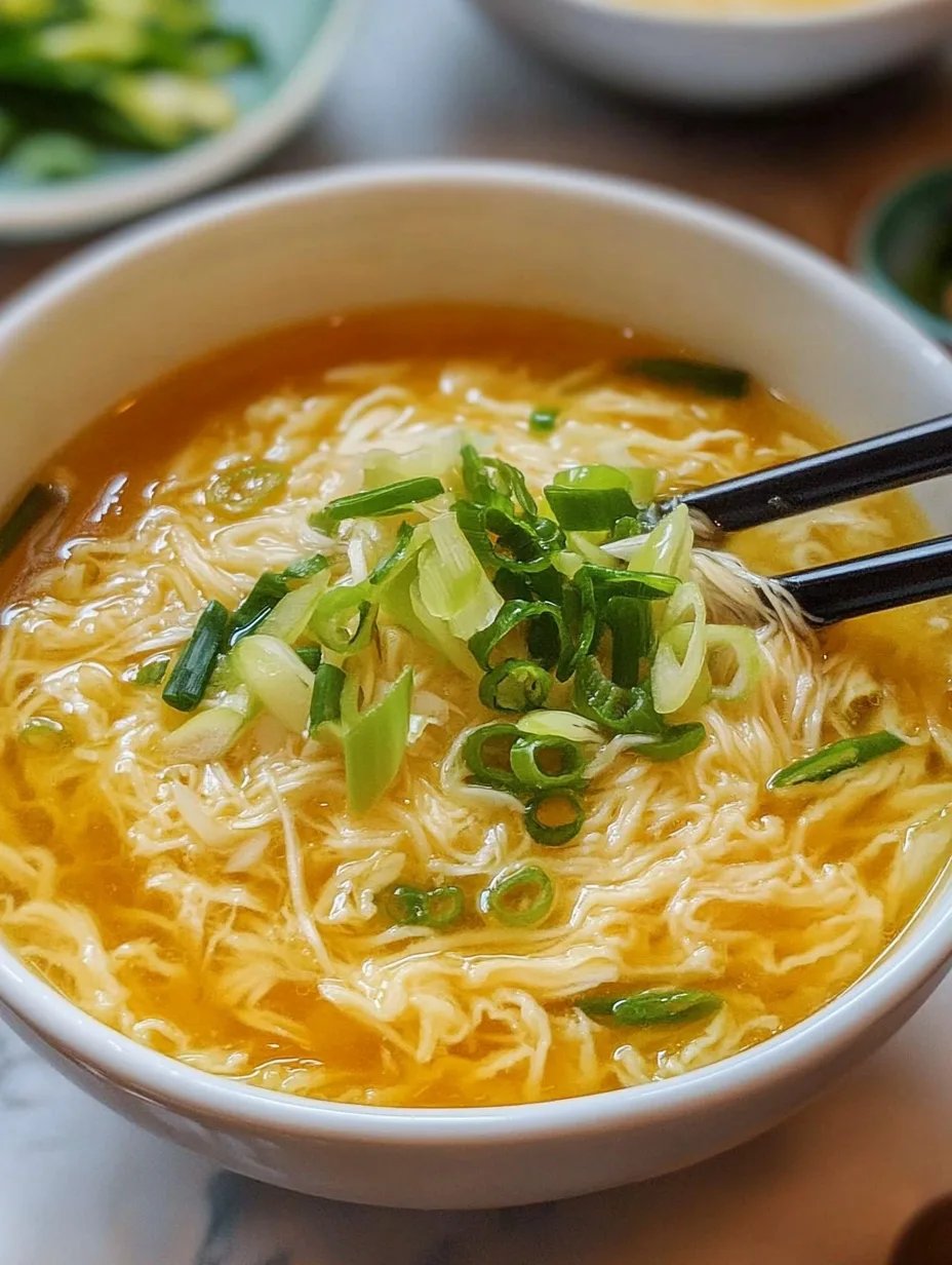 10 Min Chinese Egg Drop Soup