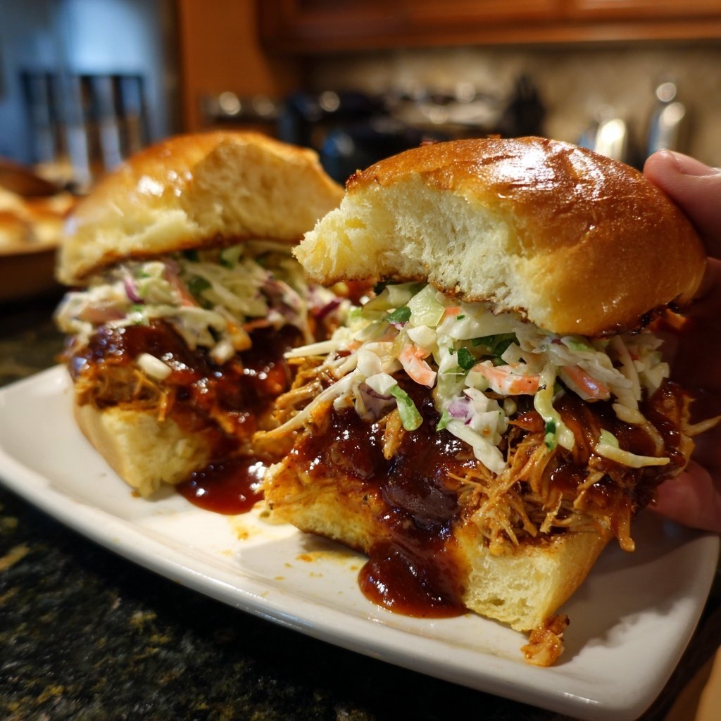 Sliders with Pulled Jackfruit