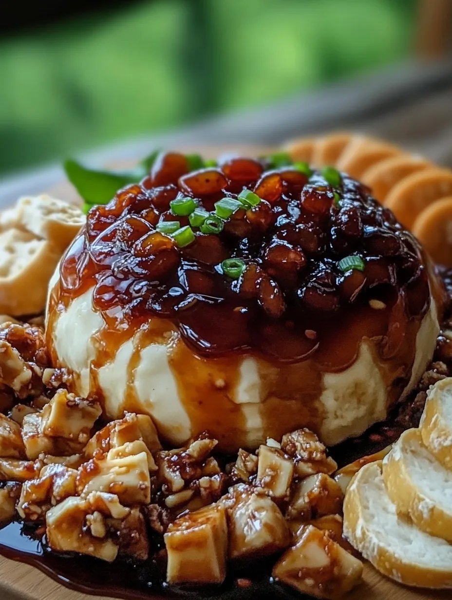 Sweet and Spicy Pepper Jelly Cheeseball