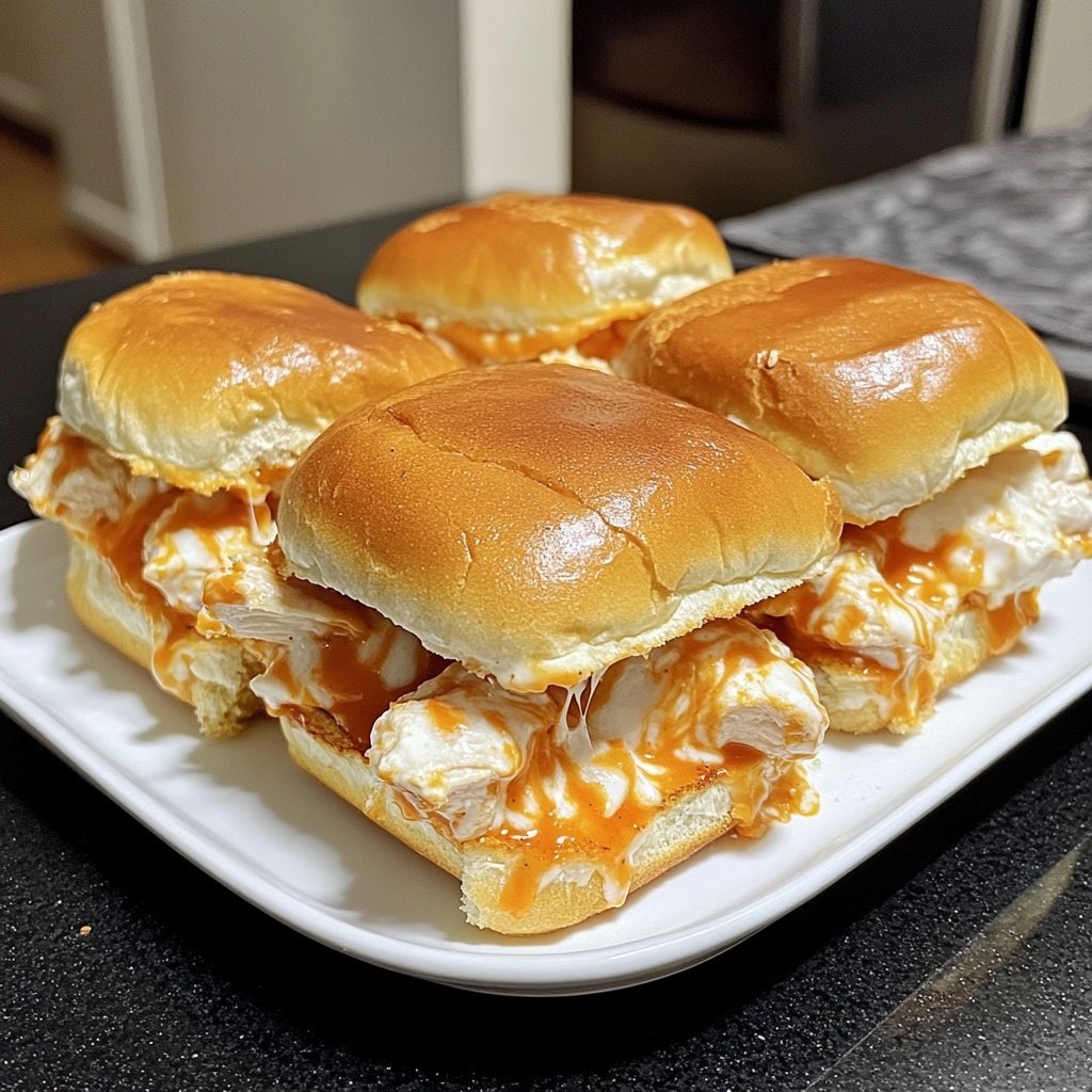 Buffalo Chicken Sliders