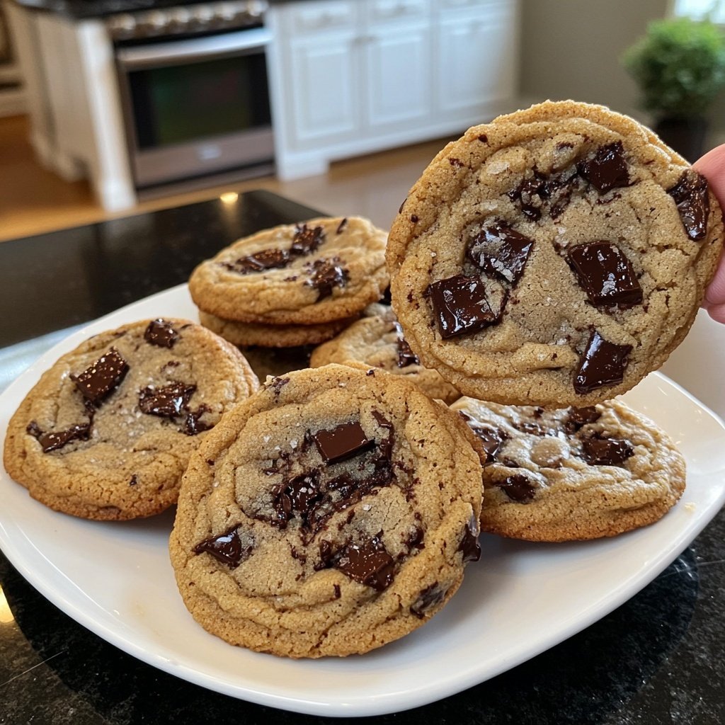 Winter Wonderland Chocolate Chip Cookies